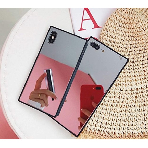 New Square Mirror iPhone Case for XR - Picture 2 of 9